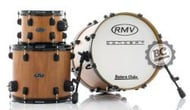 Bateria RMV Concept Jazz Fiber Shell Jequitibá com Bumbo 18", Tom 10", Surdo 14" (Shell Pack)