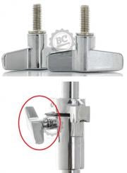 Borboleta Liverpool tipo Macho com Rosca 6mm Kit com 2 Unidades para Estantes (11005)