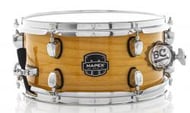 Caixa Mapex New MPX Natural Lacquer 12x6" Modelo Novo casco com Maple, automático Armory e caneca