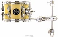 Caixa Nagano Snare Series Micro New Beat Natural Clear 8x6" com Caneca e Clamp Holder para Fixação