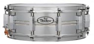 Caixa Pearl Duoluxe Jupiter Alloy Chrome Brass Shell 14x5,5" Nicotine White Marine Inlays e Aros SuperHoop II