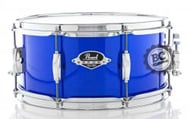 Caixa Pearl Export EXX High Voltage Blue 14x6,5" Mahogany Hybrid Shell, peles Remo e canoas inteiriças