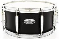 Caixa Pearl Modern Utility Maple Satin Black 14x6,5" Casco Fino Top com 5mm de Espessura