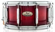 Caixa Pearl Session Studio Select Antique Crimson Burst 14x6,5" Casco Fino Híbrido em Mogno e Birch