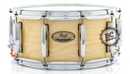 Caixa Pearl Session Studio Select Gloss Natural Birch 14x6,5" Casco Fino Híbrido em Mogno e Birch