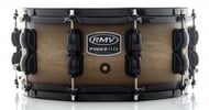 Caixa RMV FiberTech Avelã Wood 14x6" Casco Híbrido com Aros Inoxidáveis 1,7mm (Exclusiva)
