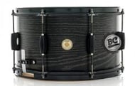 Caixa Tama Woodworks Art Grain Black Oak Wrap 14x8" Ballad Snare Matte Black Hardware