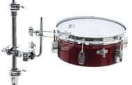 Caixa Timbalito Torelli Wire Snare Red 10x4" TCM29VM alumínio com caneca para fixação em holders