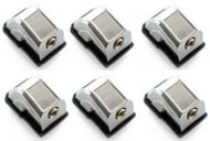 Canoa Odery Equalizer EQ-TSL de Tons, Caixa e Bumbo Kit com 6 Unidades com parafusos para fixação