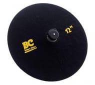 Capa Protetora para Pratos BC Signature Black 12" by Drummers em algodão que limpa e protege