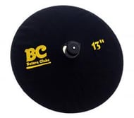 Capa Protetora para Pratos BC Signature Black 13" by Drummers em algodão que limpa e protege
