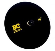 Capa Protetora para Pratos BC Signature Black 16" by Drummers em algodão que limpa e protege