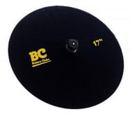Capa Protetora para Pratos BC Signature Black 17" by Drummers em algodão que limpa e protege