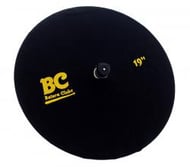 Capa Protetora para Pratos BC Signature Black 19" by Drummers em algodão que limpa e protege