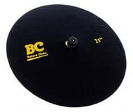 Capa Protetora para Pratos BC Signature Black 21" by Drummers em algodão que limpa e protege