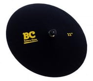 Capa Protetora para Pratos BC Signature Black 22" by Drummers em algodão que limpa e protege