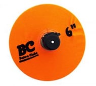 Capa Protetora para Pratos BC Signature Orange 06" by Drummers em algodão que limpa e protege
