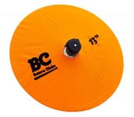 Capa Protetora para Pratos BC Signature Orange 13" by Drummers em algodão que limpa e protege