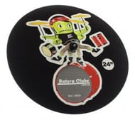 Capa Protetora para Pratos de 24" Batera Clube Signature Black by Cymbal Care