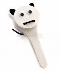 Castanhola JOG Vibratom Urso Panda P4148 com Cabo (Musicalização Infantil)