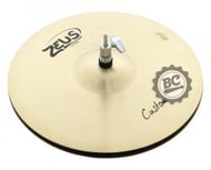 Chimbal Zeus Custom Series 14" ZCHH14 em Bronze B20 com acabamento fosco polido