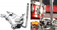 Clamp Holder Torelli TCB85 com Haste 9.5mm para fixar tons e acessórios padrão Vintages e Percussão