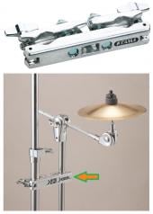 Clamp Tama Luxo MC62 Multiuso Top com 2 Furos Articulados Multiuso para Tons ou Acessórios