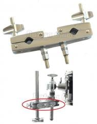 Clamp Torelli TA432 Multiuso com 2 Conexões para Tons, Holders ou Acessórios
