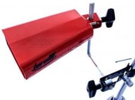 Cowbell Torelli TO057 Red Mambo Médio 6" Acabamento Vermelho com Presilha