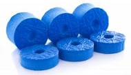 Feltros Tribal Percussion Kit com 6 Feltros (Azul) para Estante de Prato