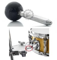 Haste com Bola de Tom Holder Torelli TCB93 Padrão Yamaha curto para fixar em holders genéricos