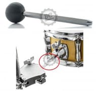 Haste com Bola de Tom Holder Torelli TCB94 Padrão Yamaha longo para fixar em holders genéricos
