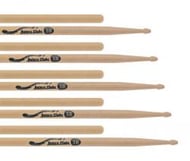 Kit de Baquetas 5B Batera Clube Pacote com 5 Pares by Liverpool em Tauarí Wood Nirvana Padrão 5B