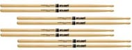 Kit de Baquetas Promark Padrão com 4 Pares 5A Clássica TX5AW em Classic Hickory Made in USA (034640)