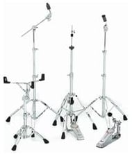 Kit de Ferragens Pearl HWP-930 Hardware Package com Estantes de Caixa, Chimbal, Reta, Girafa e Pedal