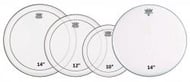 Kit de Peles Remo Pinstripe Tons 10",12",14" "Hidráulica" e 14" Porosa Caixa (10460) Made in USA