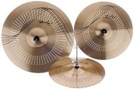 Kit de Pratos Orion WS Whisper WS70 Micro Furos com Chimbal 14", Crash 16", Ride 20" e Bag