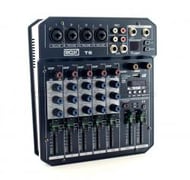 Mixer BOXX T6 Mesa de Som 5 Canais para Lives e Gravações Interface Plug and Play para Smartphones