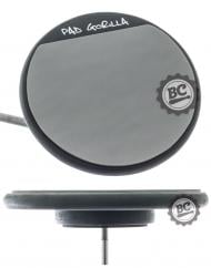 Pad de Estudo Gorilla Clássico 8" Cinza PGR8C com Rosca Inferior para Fixar em Estantes 8mm
