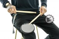 Pad de Estudo Gorilla Cinza para fixar na perna 6" PGP6C com borracha independente da base de madeira