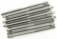 Parafuso Ahead Tension Rods 110mm Kit com 10 Unidades para Afinação 110MM-10 Padrão Top de Bumbo