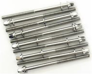 Parafuso Ahead Tension Rods 90MM-10 Kit com 10 Unidades para Afinação 90mm Padrão Top de Bumbo