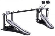 Pedal Duplo Mapex P410TW Single Chain Drive com Batedores Duo-Tone Beater