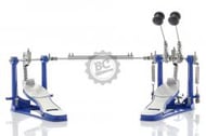 Pedal Duplo X-Pro by C. Ibañez Action Blue PDDBL Double Chain Drive corrente dupla mais leve e macio