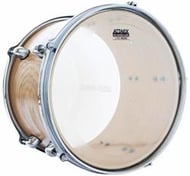 Pele Attack Drumheads 2-Ply Medium Clear 08" Filme Duplo Transparente DH8 com Borda Tone Ridge