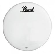 Pele de Bumbo Pearl Coated 18" by Remo AUC-1118-P3 Resposta Branca Muffle Abafador Interno e Furo