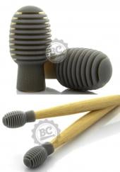 Pontas de Borracha para Estudo Spanking by Zellmer DrumStick Head Pack com 1 par que simula Pad de Estudo (500)