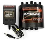 Power Click DB 05 S Stereo Monitor e Amplificador Áudio de Fone de Ouvido com Fonte de Energia