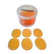 Abafador de Tambores Liverpool Sound Filter com 6 pads (Moongel) filtre as sobras da bateria (11755)