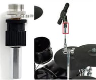 Adaptador de Microfone Gibraltar SC-GMCMA para usar microfone na estante de prato (017581)